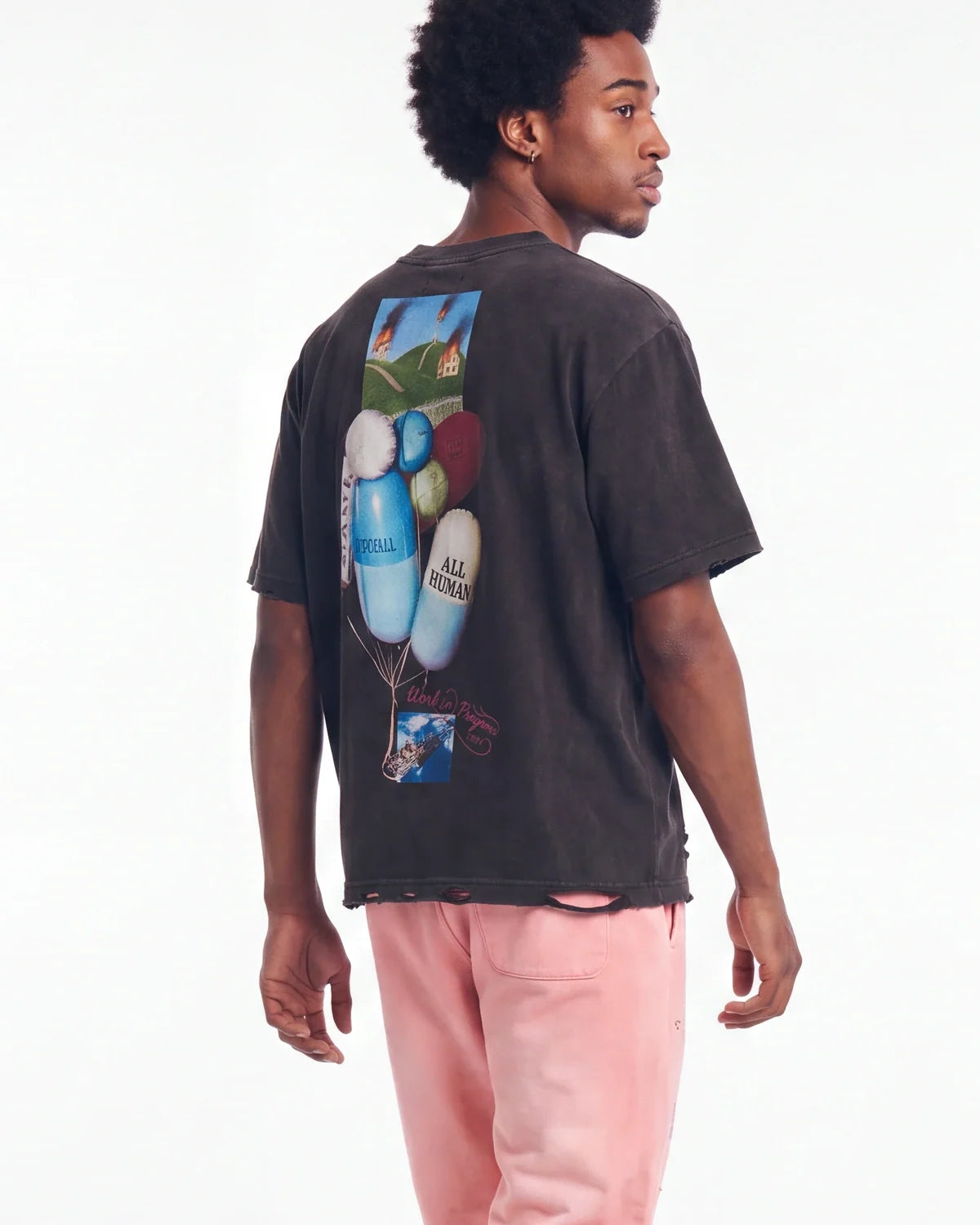 All Human Requiem For A Dream Tee Black