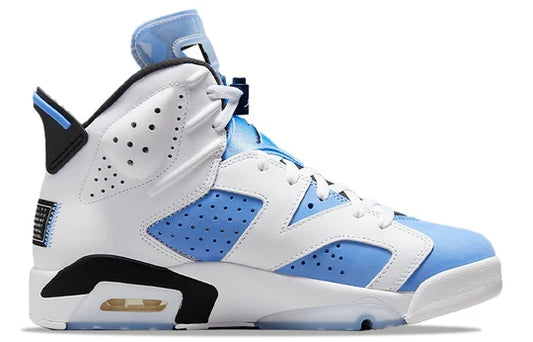 CT8529 410 Air Jordan 6 Retro UNC White