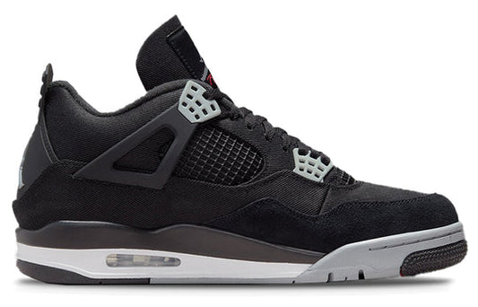 DH7138 006 Air Jordan 4 Retro SE Black Canvas