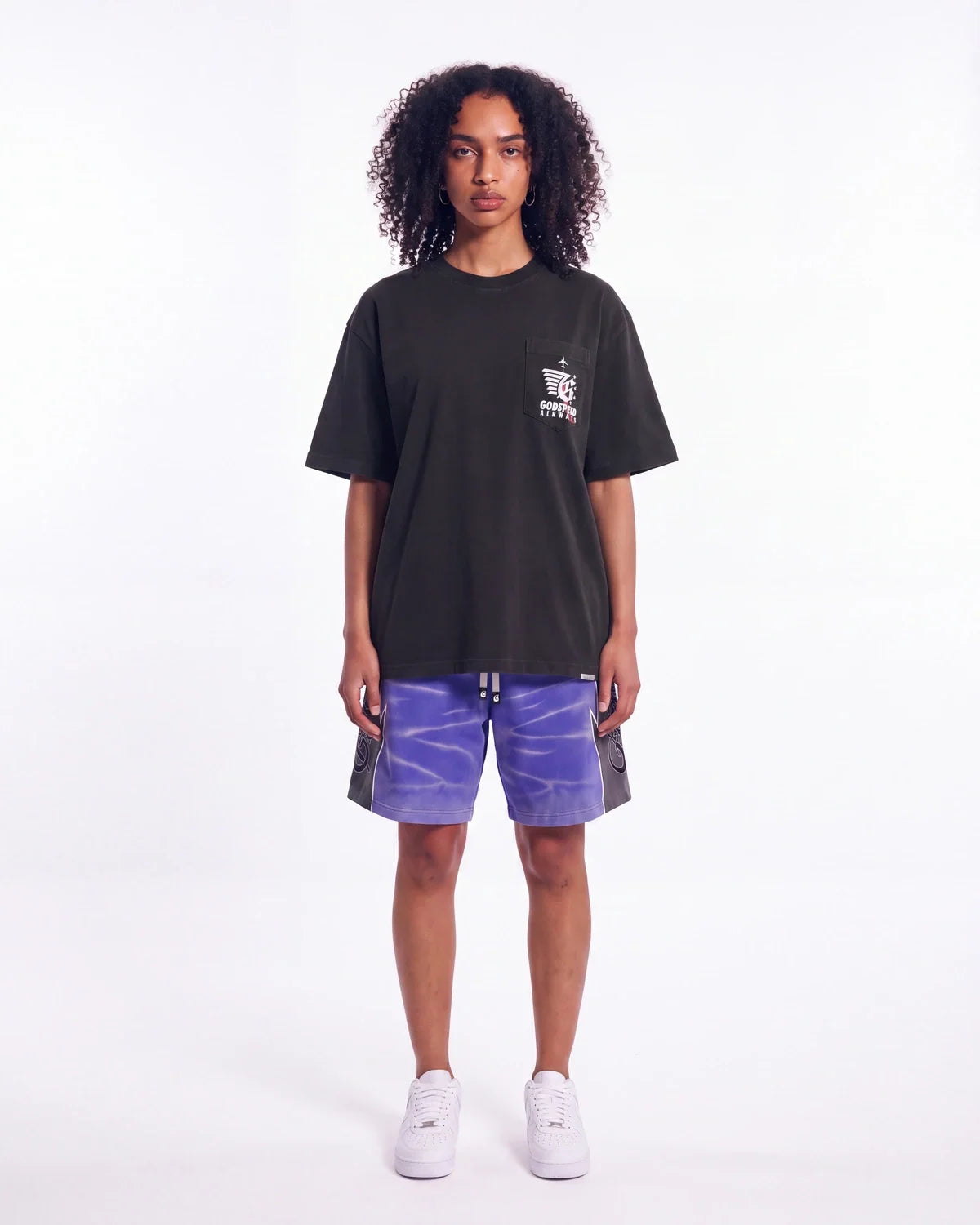 Godspeed GS Air Paris Pocket Tee Black Wash
