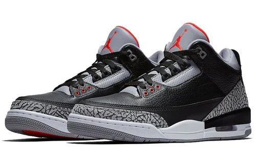 854262 001 Air Jordan 3 Black Cement 2018