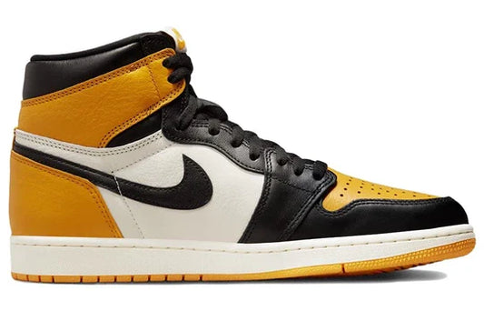 555088 711 Air Jordan 1 Retro High OG Yellow Toe