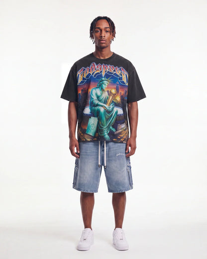 Godspeed Finally Tee Black