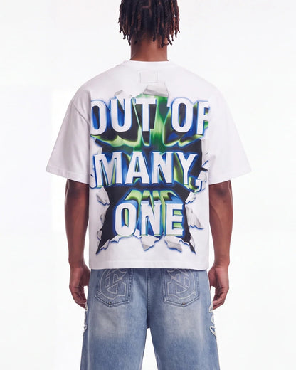 Godspeed Neighborhood Watch Tee White
