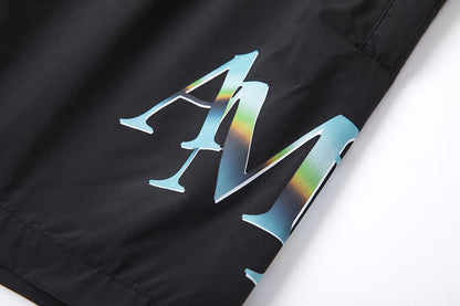 AMRI Street Style Logo Swim Shorts