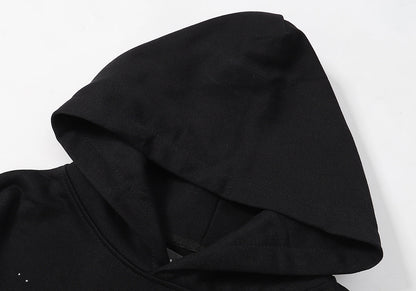 AMRl Street Style Long Sleeves Plain Cotton Logo Hoodies