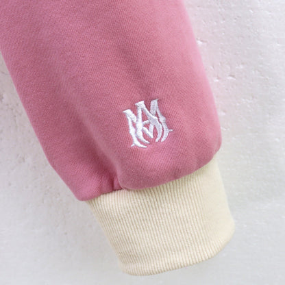 AMRI Logo-Appliqued Colour-Block Cotton-Jersey Hoodies
