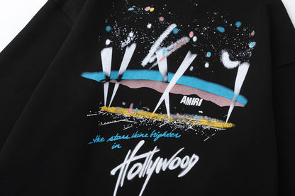 AMRI Logo-Print Cotton-Jersey Sweatshirt