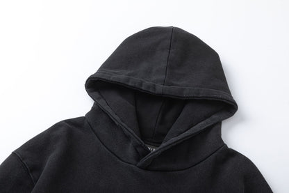 AMRI Theater Masks Print Cotton Hoodie
