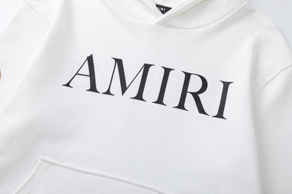 AMRl snake-print Hoodie