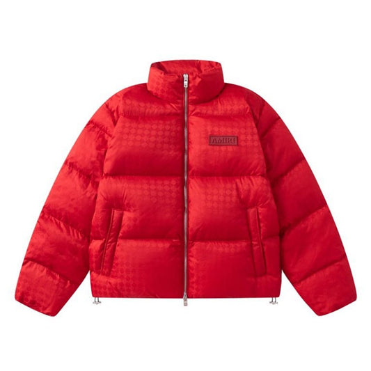 AMRI jacquard puffer down jacket