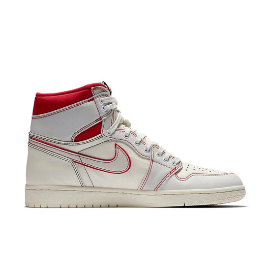 555088 160 Air Jordan 1 Retro High Phantom Gym Red
