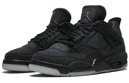 930155 001 Air Jordan 4 Kaws Black