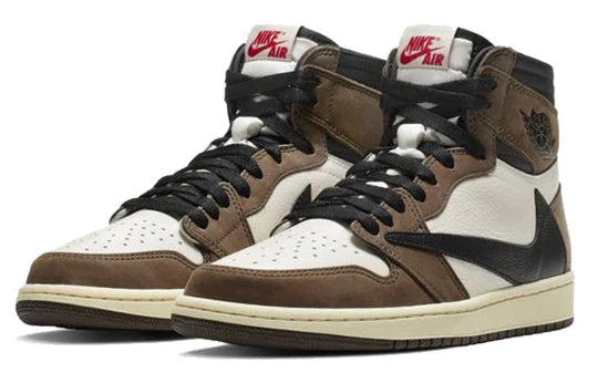 CD4487 100 Air Jordan 1 Travis Scott Mocha