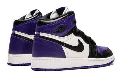 575441 501 Air Jordan 1 Retro High Court Purple (GS)