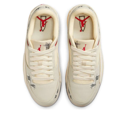 HQ2958 100 Air Jordan Flight Court Who Decides War Coconut Milk (Women's)