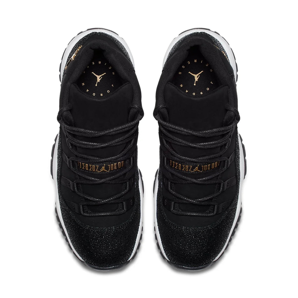 852625 030 Air Jordan 11 Retro Heiress Black Stingray (GS)