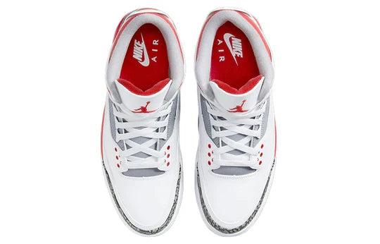 DN3707 160 Air Jordan 3 Retro Fire Red (2022)
