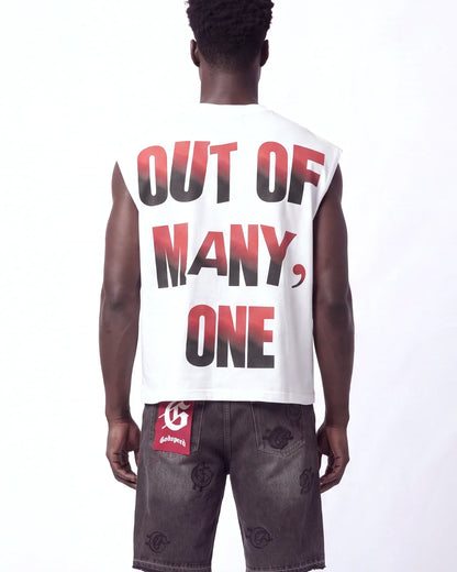 Godspeed Fate's Doorstep Sleeveless Tee White