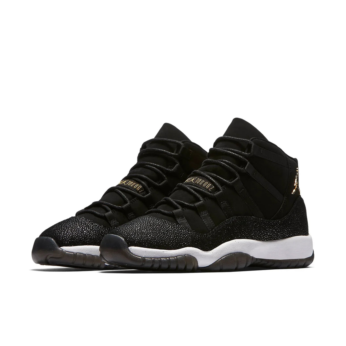 852625 030 Air Jordan 11 Retro Heiress Black Stingray (GS)