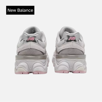 New Balance 9060 Casual Shoes Pink/Grey Grade School