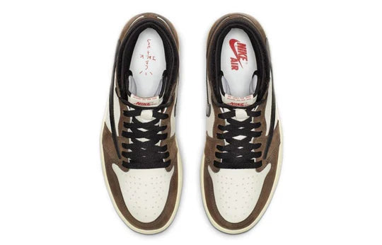 CD4487 100 Air Jordan 1 Travis Scott Mocha