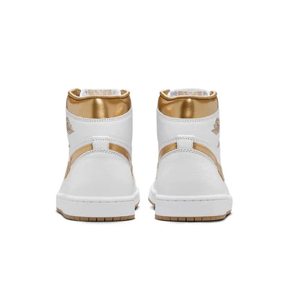 FD2596 107 Air Jordan 1 Retro High OG Metallic Gold (Women's)