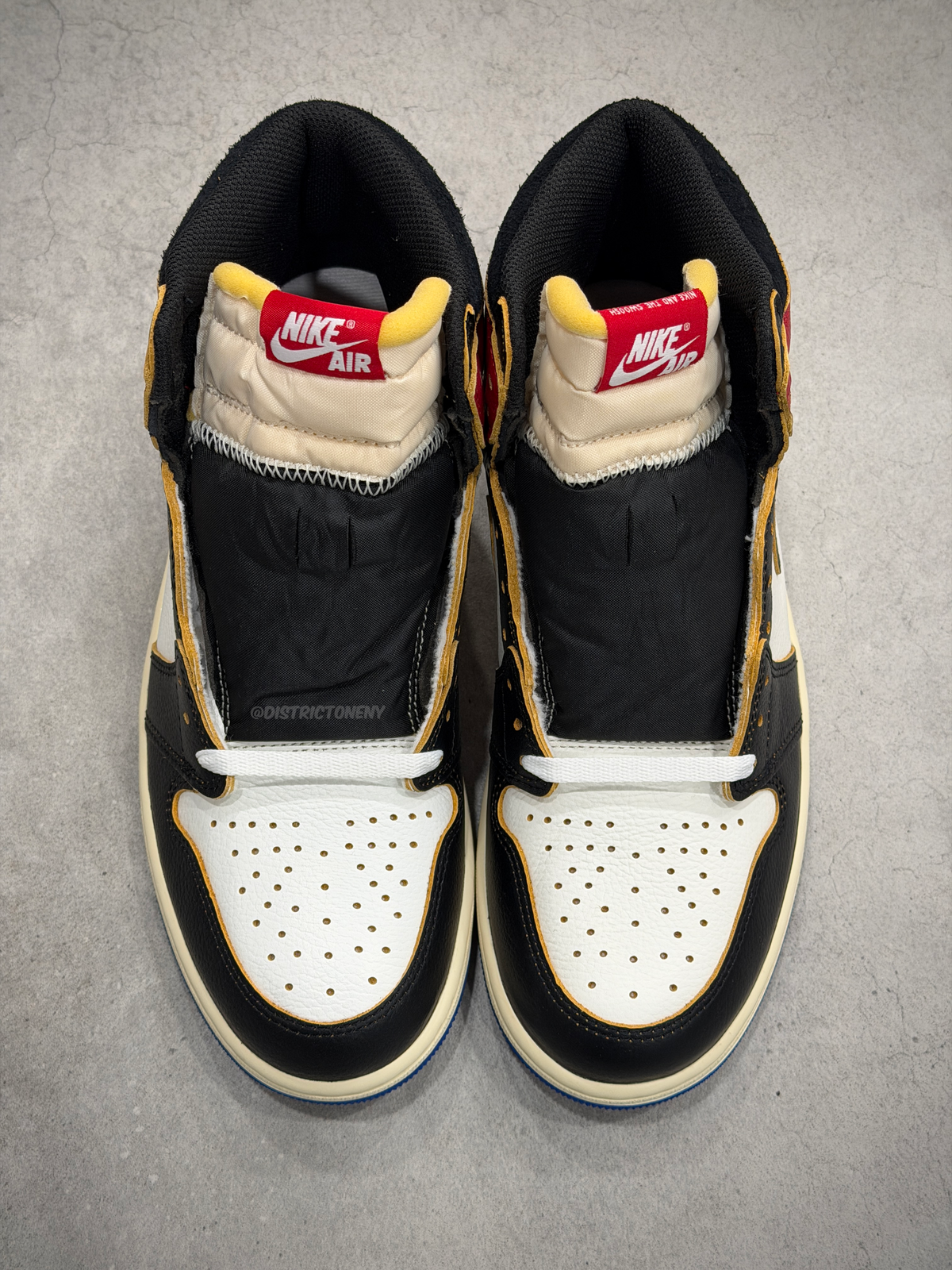 IO7847 002 Air Jordan 1 Retro High OG SP Fragment x Union LA Varsity Red Sport Royal