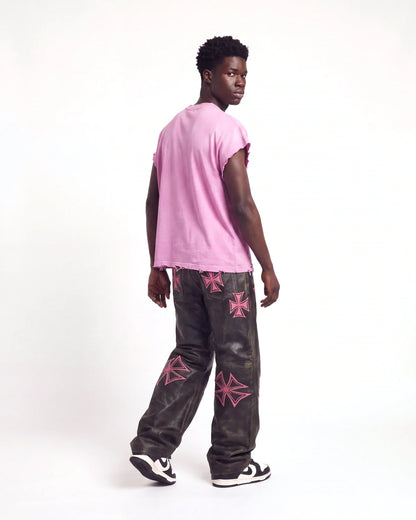 Vale Forever No Drugs Tank Pink