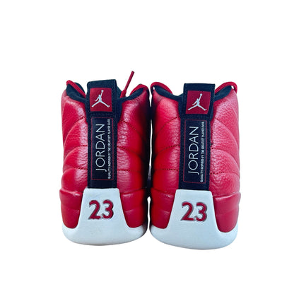 130690 600 Jordan 12 Retro Gym Red - 8.5 M (Yellowing)