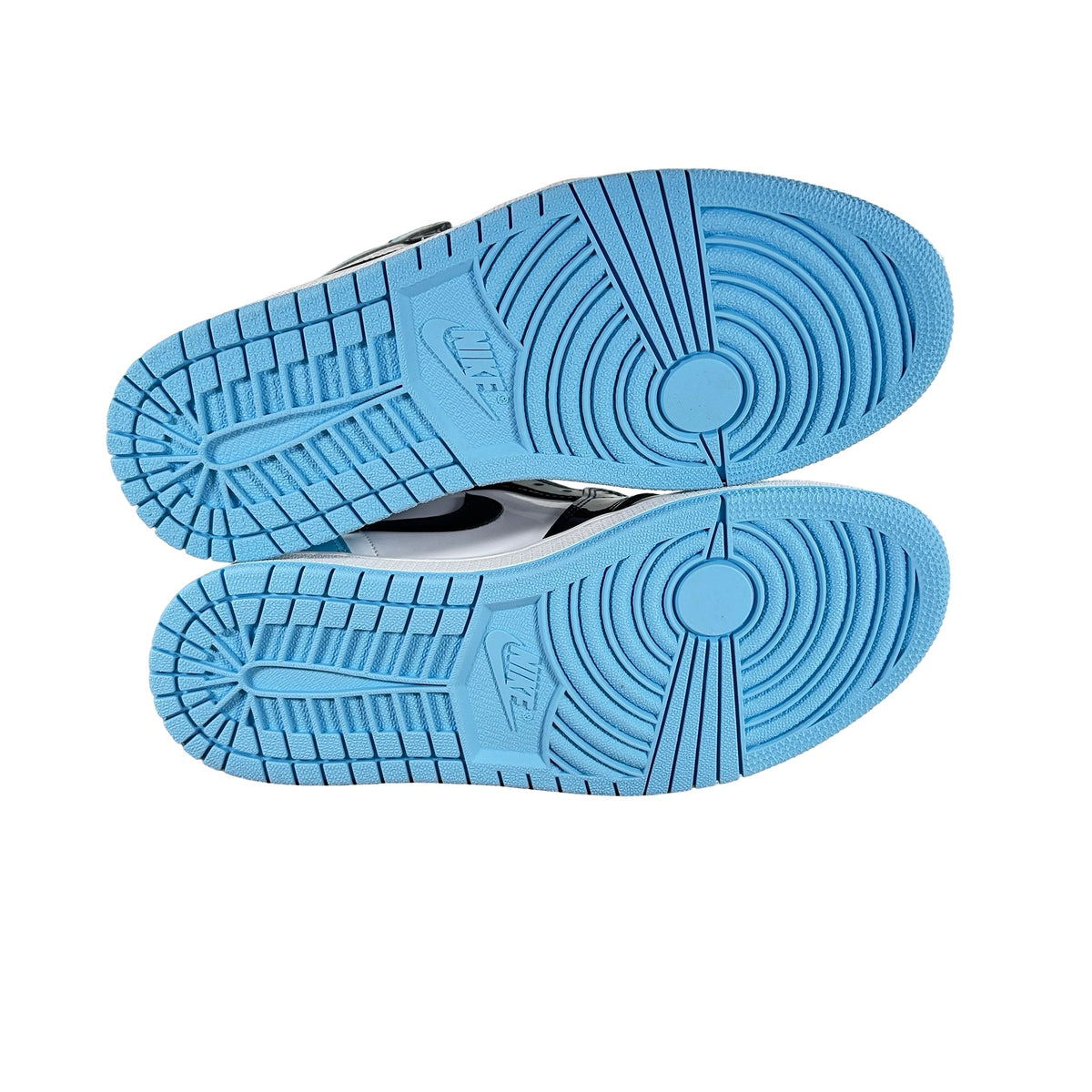 CD0461 401 Air Jordan 1 Retro High UNC Patent (Women's) - 9 W (Dye On Midsole)