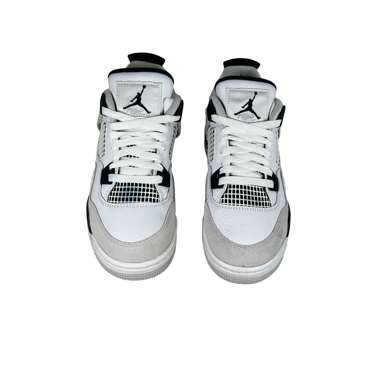 408452 111 Jordan 4 Retro Military Black (GS) - 6 Y (Stain On Netting)