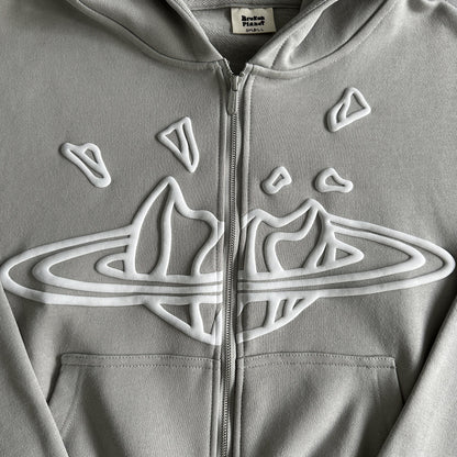 Broken P Zip Up  Suit