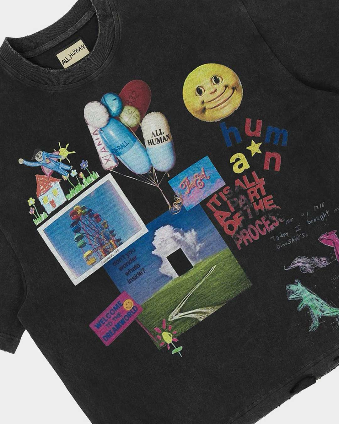 All Human Requiem For A Dream Tee Black