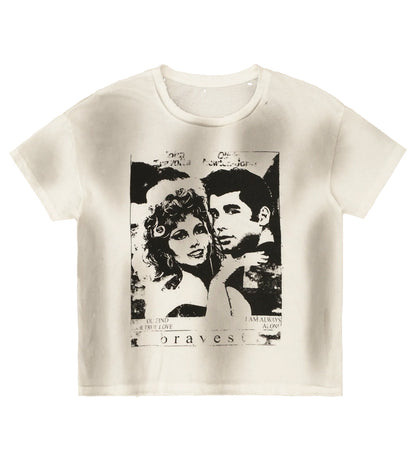 Bravest Studios Greaser Vintage Tee Dirty White