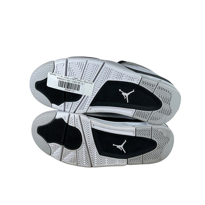 408452 111 Jordan 4 Retro Military Black (GS) - 6 Y (Stain On Netting)