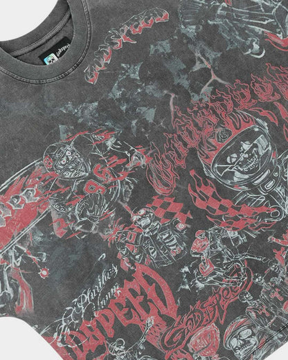 Godspeed Sketch Archive Tee Grey Wash
