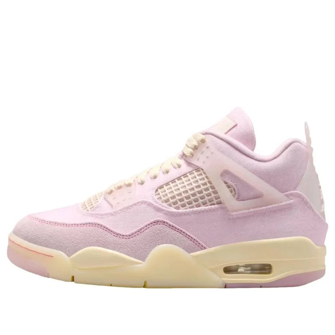 IB6716 600 Air Jordan 4 Retro Iced Carmine (Women's)