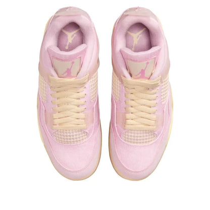 IB6716 600 Air Jordan 4 Retro Iced Carmine (Women's)