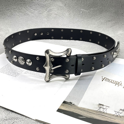 Chh Chrome Heart Belt Sacred Sword Cross Belt
