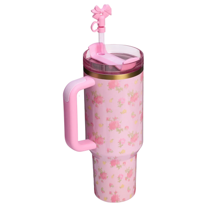 Stanley 1913 x LoveShackFancy Quencher Ibiza Sunset H2.0 Flowstate™ Tumbler | 40 OZ