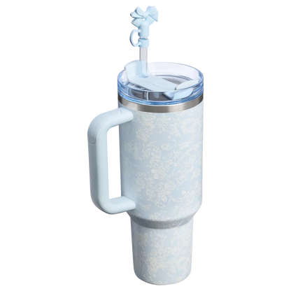 Stanley 1913 x LoveShackFancy Holiday Quencher® H2.0 FlowState™ Tumbler | 40 OZ