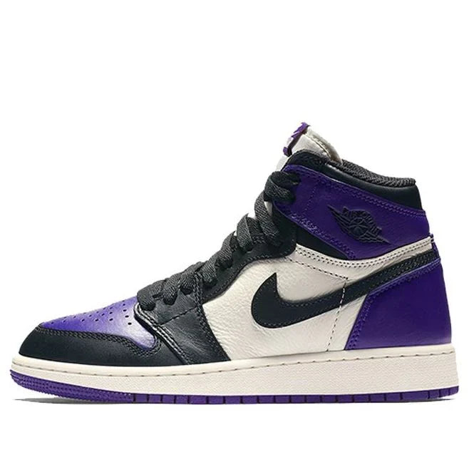 575441 501 Air Jordan 1 Retro High Court Purple (GS)