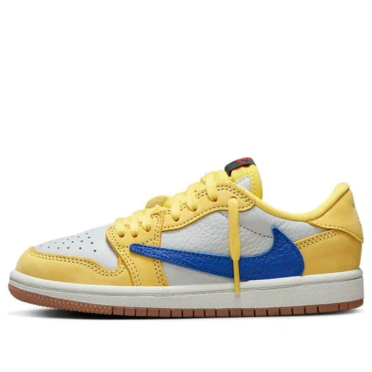 DZ5909 700 Air Jordan 1 Retro Low OG SP Travis Scott Canary (PS)