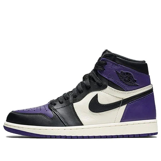 555088 501 Air Jordan 1 Court Purple