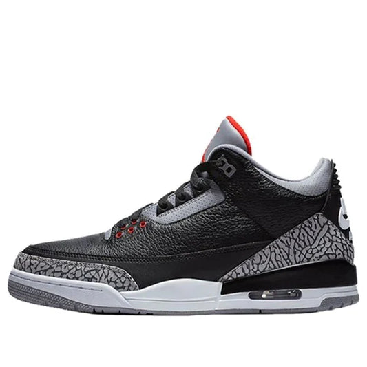 854262 001 Air Jordan 3 Black Cement 2018