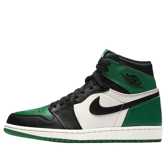 555088 302 Air Jordan 1 Retro High Pine Green