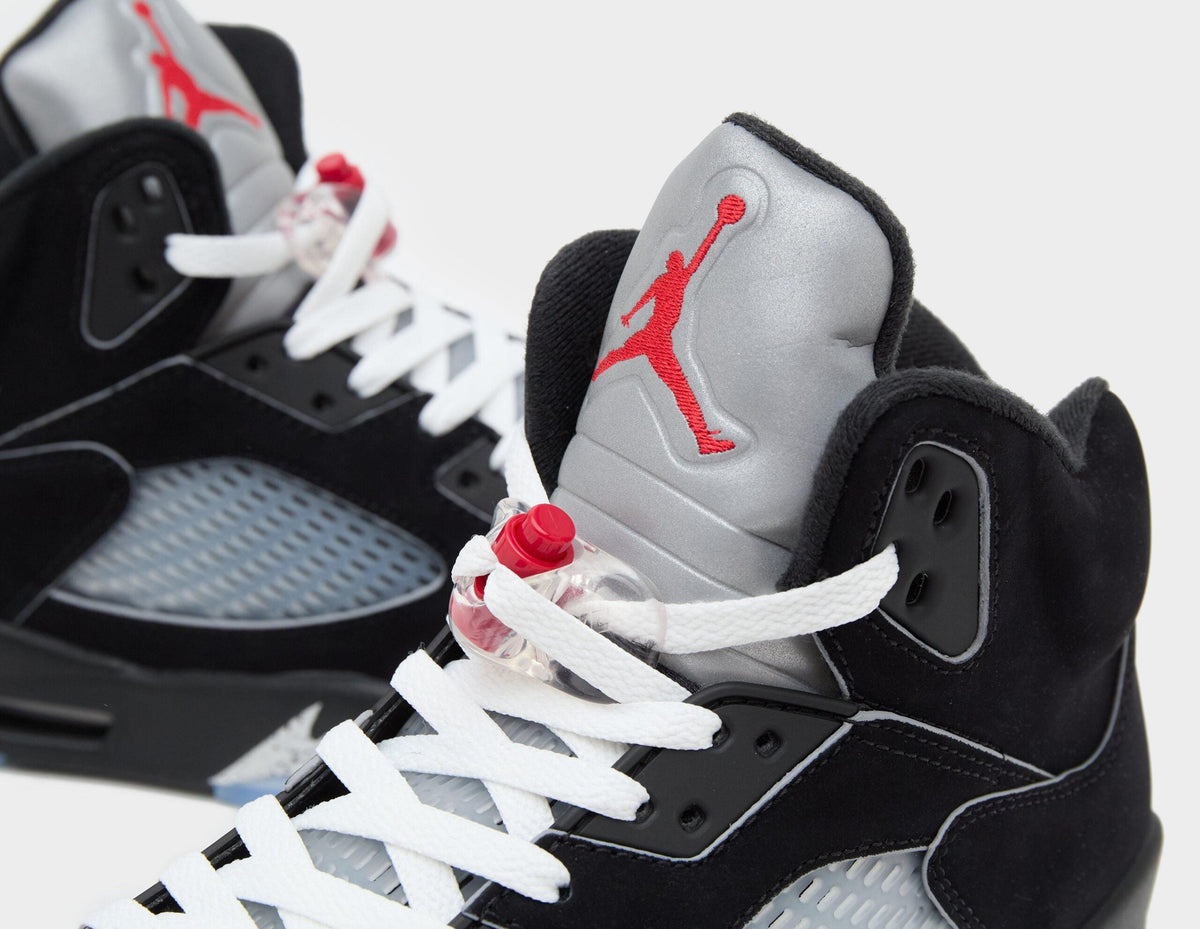 HF3975 001 Air Jordan 5 Retro OG Black Metallic Reimagined (2025)